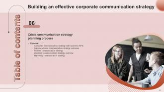 Building An Effective Corporate Communication Strategy Powerpoint Presentation Slides Image