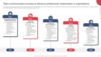 Building And Maintaining Effective Team Relationships In Organization Complete Deck Attractive Adaptable