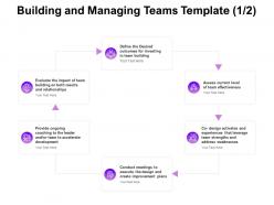 Building and managing teams leader ppt powerpoint presentation inspiration