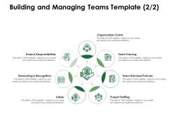 Building and managing teams template organization charts ppt powerpoint themes