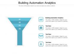 Building automation analytics ppt powerpoint presentation styles example topics cpb