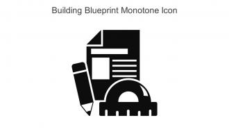 Building Blueprint Monotone Icon In Powerpoint Pptx Png And Editable Eps Format