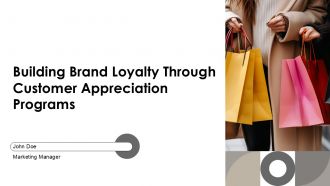 Building Brand Loyalty Through Customer Appreciation Programs PPT Mockup AT
