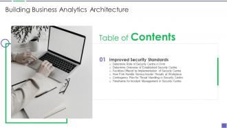 Building Business Analytics Architecture Ppt Infographics Topics Formates