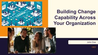 Building Change Capability Across Your Organization PPT Slides AT