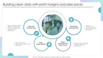 Building Clean Data With Profit Margins And Sales Evaluating Sales Risks To Improve Team Performance