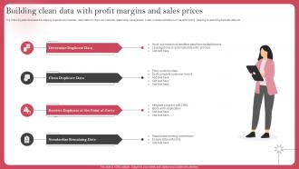 Building Clean Data With Profit Margins And Sales Prices Deploying Sales Risk Management