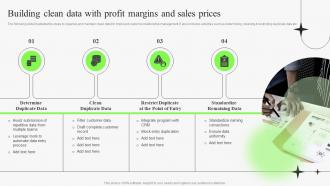 Building Clean Data With Profit Margins Identifying Risks In Sales Management Process
