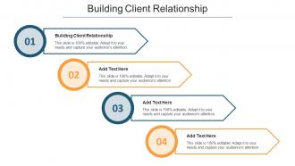 Building Client Relationship Ppt Powerpoint Presentation Show Images Cpb