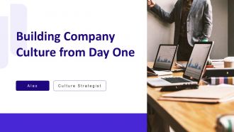 Building Company Culture From Day One PPT PowerPoint AT