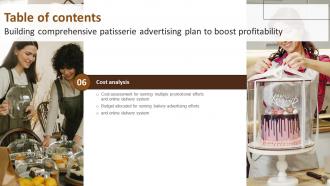 Building Comprehensive Patisserie Advertising Plan To Boost Profitability Complete Deck MKT CD V Editable Interactive