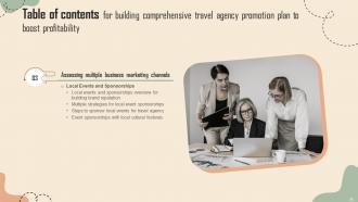 Building Comprehensive Travel Agency Promotion Plan To Boost Profitability Complete Deck Strategy CD V Unique Multipurpose