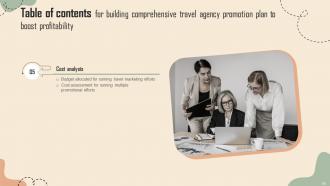 Building Comprehensive Travel Agency Promotion Plan To Boost Profitability Complete Deck Strategy CD V Captivating Multipurpose
