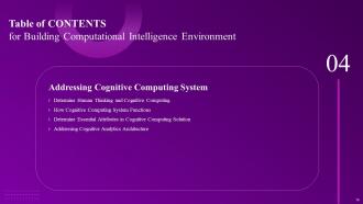 Building Computational Intelligence Environment Powerpoint Presentation Slides