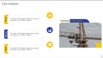Building Construction Company Profile Powerpoint Presentation Slides