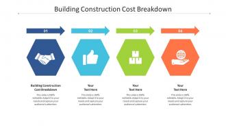 Building construction cost breakdown ppt powerpoint presentation image cpb