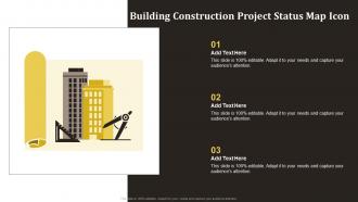 Building Construction Project Status Map Icon