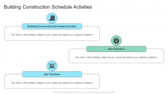 Building Construction Schedule Activities In Powerpoint And Google Slides Cpb