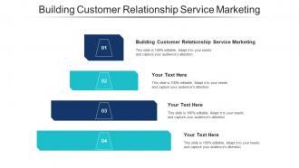 Building Customer Relationship Service Marketing Ppt Powerpoint Presentation Ideas Cpb