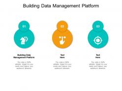 Building data management platform ppt powerpoint presentation model gridlines cpb
