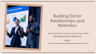 Building Donor Relationships And Retention PPT Template AT Building Donor Relationships And Retention PPT Template AT