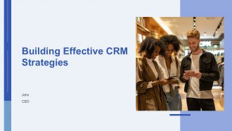 Building Effective CRM Strategies For Customer Retention PPT Designs AT