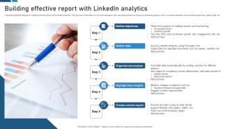 Building Effective Report With Linkedin Analytics
