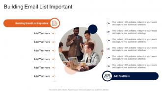 Building Email List Important In Powerpoint And Google Slides Cpb