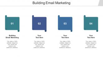 Building email marketing ppt powerpoint presentation pictures example introduction cpb