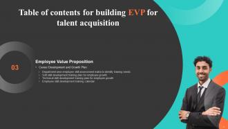 Building EVP For Talent Acquisition Powerpoint Presentation Slides Best Captivating