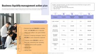 Building Financial Resilience Business Liquidity Management Action Plan MKT SS V