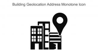 Building Geolocation Address Monotone Icon In Powerpoint Pptx Png And Editable Eps Format