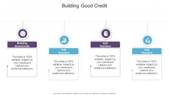 Building Good Credit In Powerpoint And Google Slides Cpb