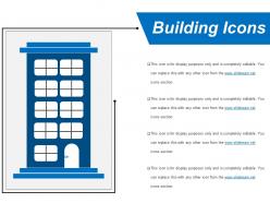 Building icons powerpoint layout