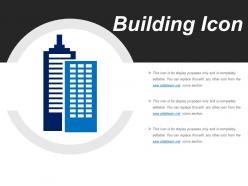 Building icons powerpoint slide show