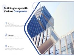 Building image with various companies