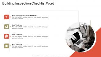 Building Inspection Checklist Word In Powerpoint And Google Slides Cpb