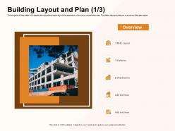 Building layout and plan overview ppt powerpoint presentation ideas skills