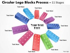 Building Lego Process 11 Stages