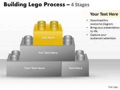 Building lego process 4 stages 78