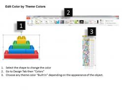 15333097 style variety 1 lego 6 piece powerpoint presentation diagram infographic slide