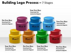Building lego process 7 stages 9