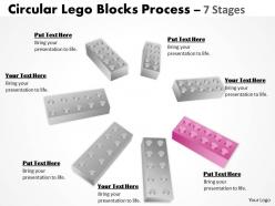 Building lego process 7 stages