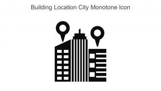 Building Location City Monotone Icon In Powerpoint Pptx Png And Editable Eps Format