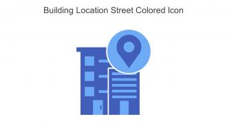 Building Location Street Colored Icon In Powerpoint Pptx Png And Editable Eps Format