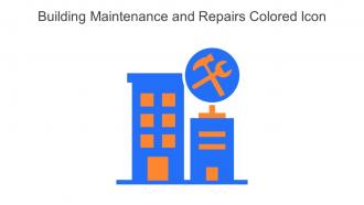 Building Maintenance And Repairs Colored Icon In Powerpoint Pptx Png And Editable Eps Format