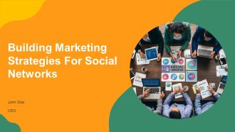 Building Marketing Strategies For Social Networks PPT Slides AT
