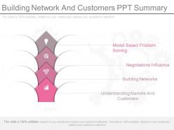 Building network and customers ppt summary