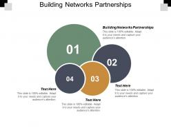 Building networks partnerships ppt powerpoint presentation pictures graphic images cpb