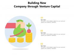 Building New Company Through Venture Capital